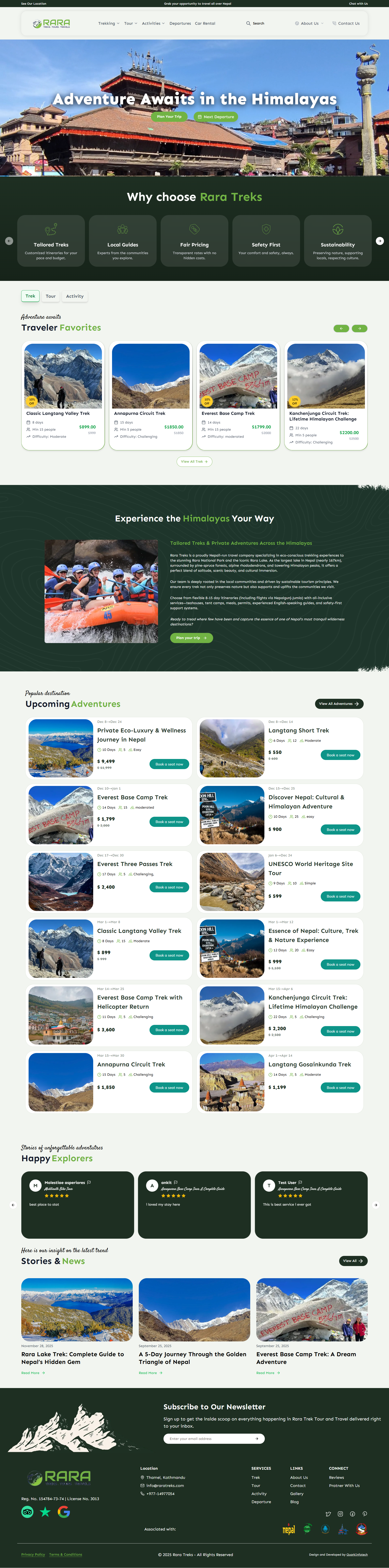 Rara Treks Tours and Travels